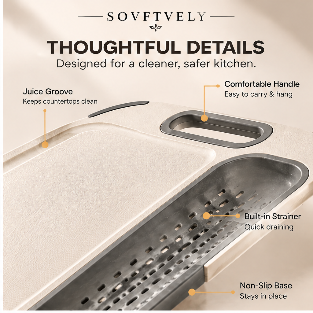 SOVFTVELY®Premium Stainless Steel Sauté Pan