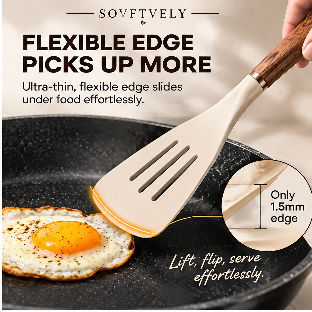SOVFTVELY® Premium Silicone Spatula