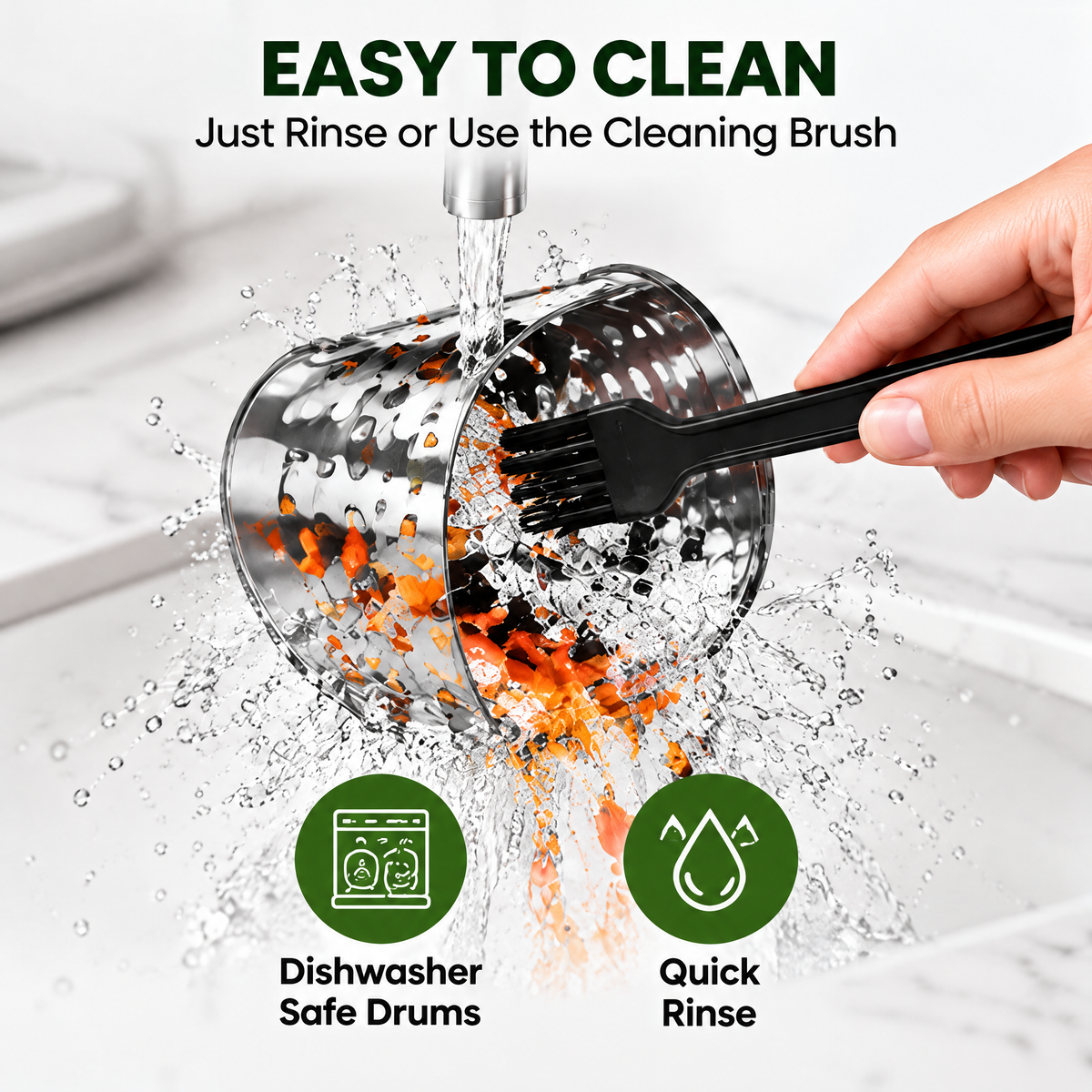 SOVFTVELY®5-in-1 Manual Rotary Grater