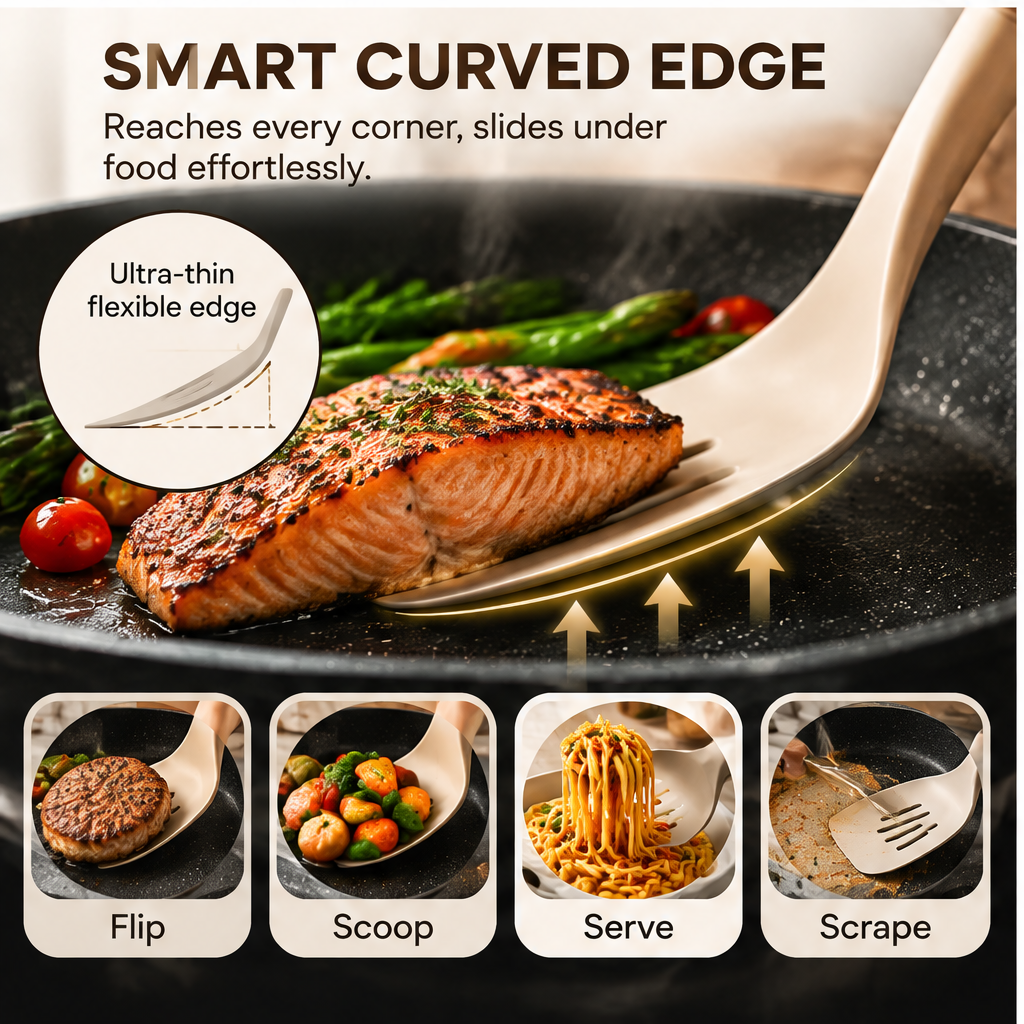 SOVFTVELY® Premium Silicone Spatula