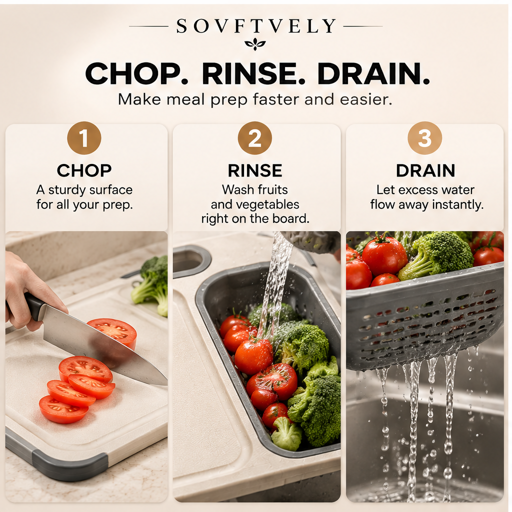 SOVFTVELY®Premium Stainless Steel Sauté Pan