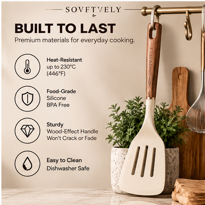 SOVFTVELY® Premium Silicone Spatula