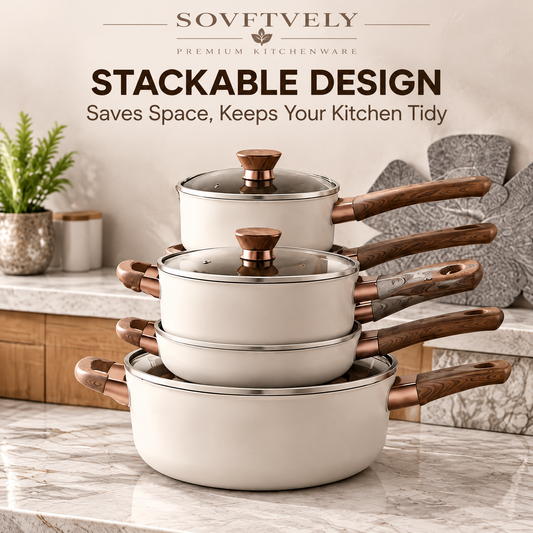 SOVFTVELY®Premium Nonstick Cookware Set