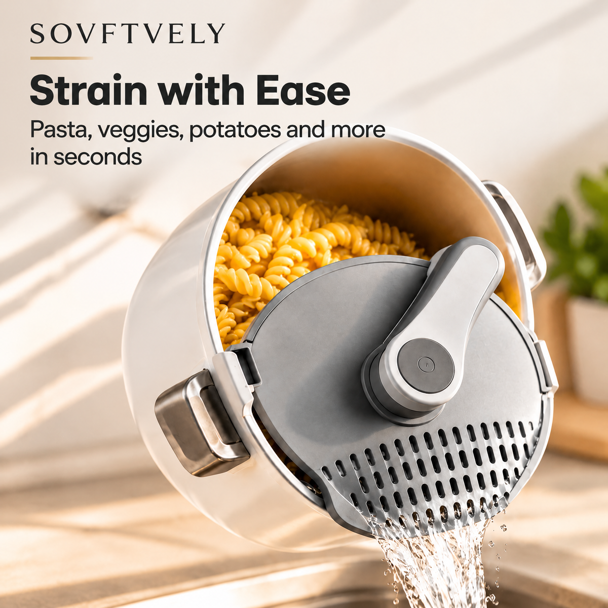 SOVFTVELY®Adjustable Universal Pot Strainer