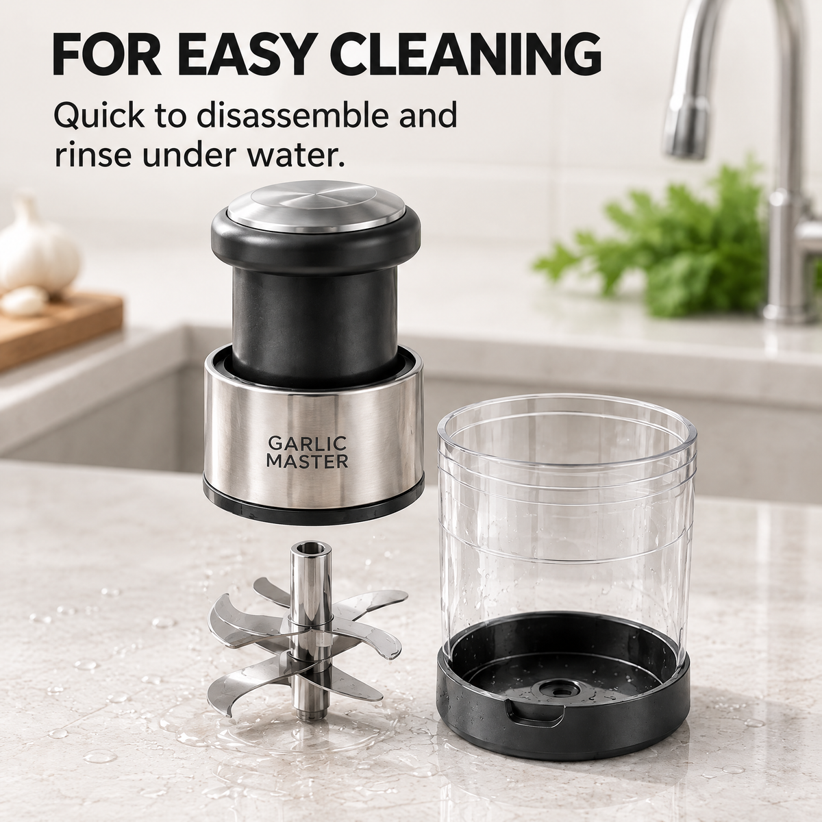SOVFTVELY®Garlic Press Chopper